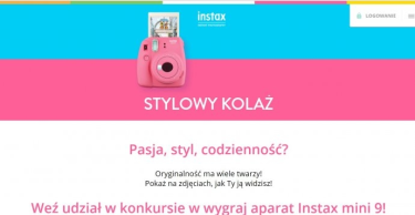 Wygraj aparat Instax mini 9!