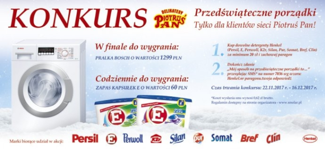 Konkurs "Henkel - Promocje - Piotruś Pan"