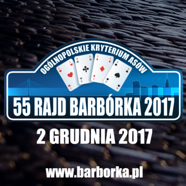 Konkurs "Rajd Barbórka - Wygraj przejazd z licencjonowanym kierowcą rajdowym"