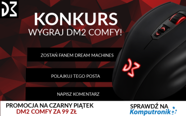 Wygraj mysz DM2 COMFY