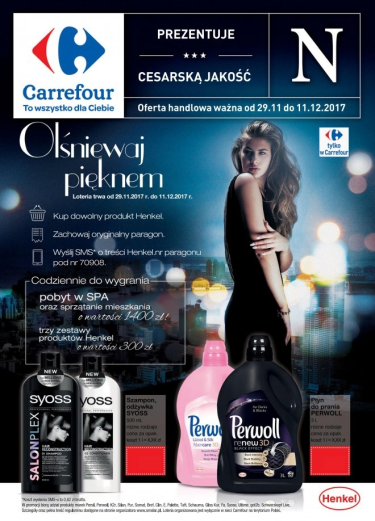 Loteria "Henkel - odkryj w sobie gwiazdę" Carrefour