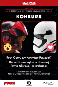 Konkurs "Wybierz swoją stronę Mocy!"