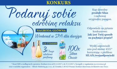 Konkurs "Podaruj sobie odrobinę relaksu" Tesco