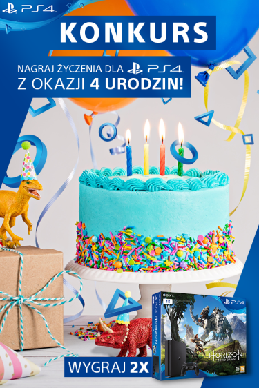 Konkurs filmowy "Urodziny PS4"