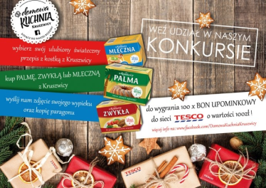 Konkurs fotograficzny "Święta z kostkami z Kruszwicy" Tesco
