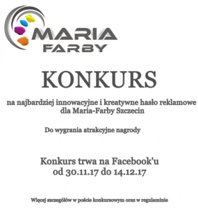 Konkurs "Maria-Farby Szczecin"