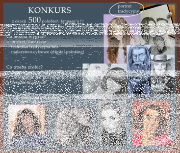 Konkurs z okazji 500 polubień Lipna art
