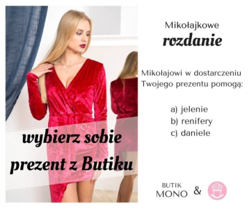 Wygraj sukienkę lub inny produkt z butiku!