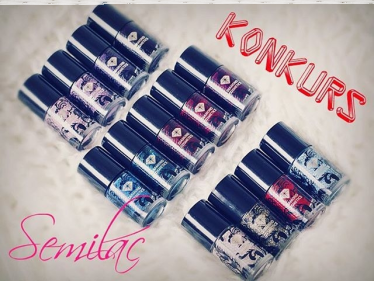 Wygraj lakiery hybrydowe Semilac
