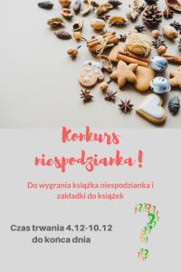Konkurs niespodzianka!