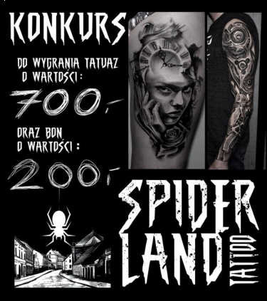Konkurs "Spider Land Tattoo"