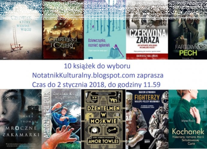 Wraz ze śniegiem spada Wam 10 książek z nieba, czyli raz, dwa, trzy, wybierasz Ty do godz. 11:59