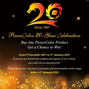 Konkurs "PowerColor 20-Years Anniversary"