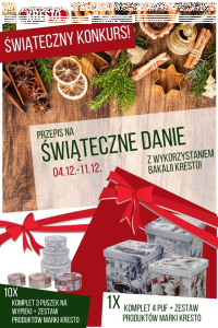 Konkurs "Święta z bakaliami Kresto"