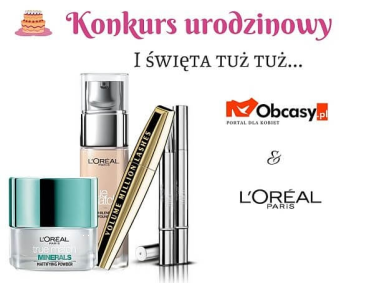 Konkurs urodzinowy z L'Oreal Paris