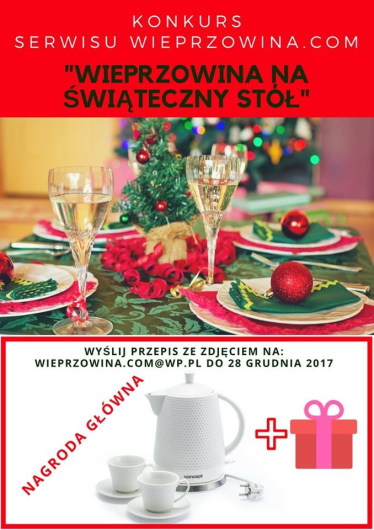 Konkurs "Wieprzowina na świąteczny stół"
