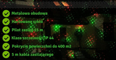 Konkurs z Dekorlux - wygraj proejktor laserowy