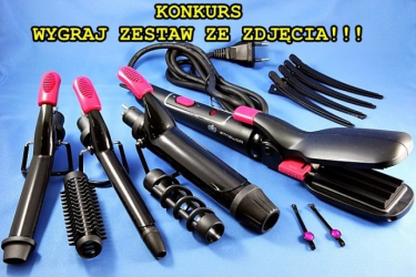 Wygraj zestaw do upiększania włosów firmy Rowenta, do godz. 12:00