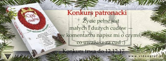 Wygraj książkę "Czas cudów"