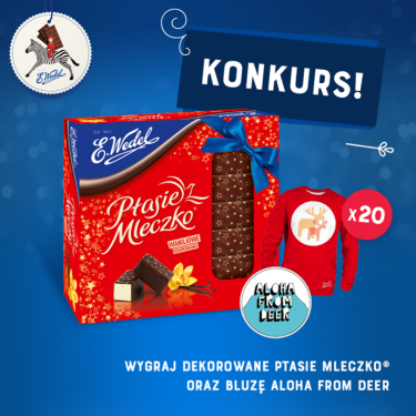 Konkurs "Poczuj magię świąt z dekorowanymi piankami Ptasie Mleczko"