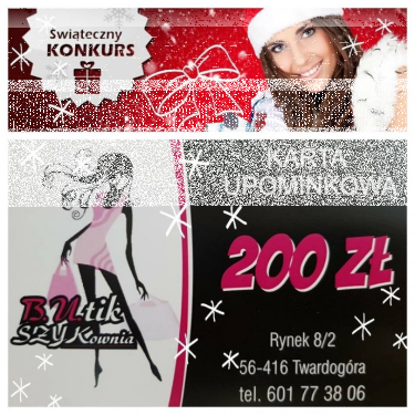 Wygraj kartę upominkową o wartości 200 zł na zakupy w butikszykownia