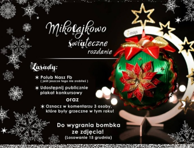 Konkurs z E-maja - wygraj bombkę