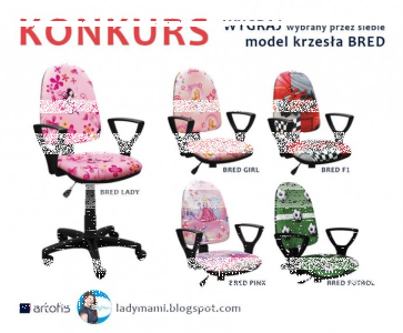 Wygraj krzesło od Ladymami, do godz. 18:00