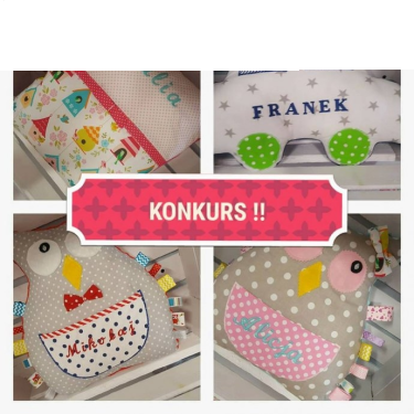 Wygraj poduszeczkę z imieniem Waszej pociechy