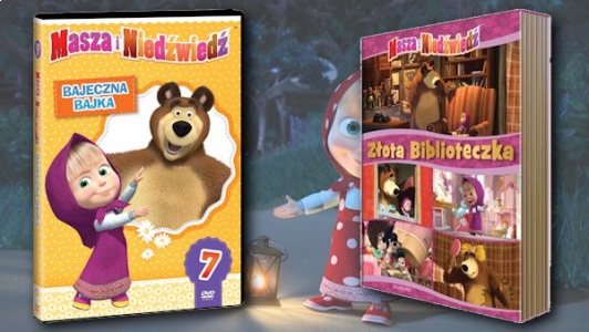 Wygraj 7. część przygód Maszy i Niedźwiedzia, do godz. 20:00
