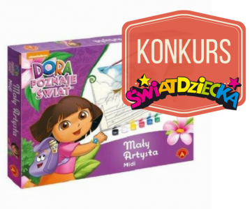 Wygraj malowankę "Dora Poznaje Świat"