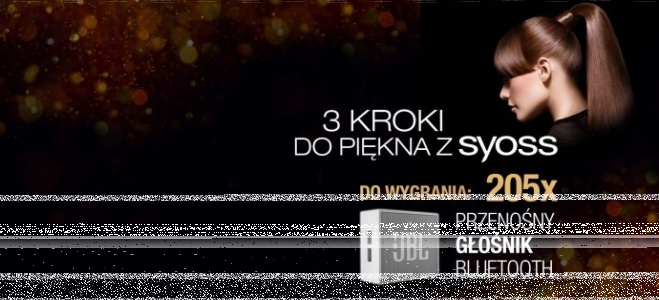 Konkurs "3 kroki do piękna z Syoss" w sieci Kaufland