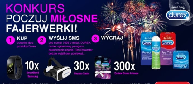 Konkurs "Poczuj miłosne fajerwerki" Biedronka