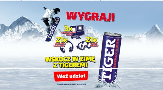 Loteria "Zima z Tigerem w Tesco"