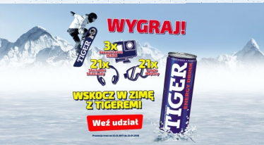 Loteria "Zima z Tigerem w Tesco"
