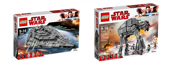 Wygraj zestawy LEGO STAR WARS inspirowane filmem Gwiezdne Wojny: Ostatni Jedi