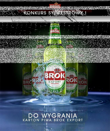 Konkurs "Sylwestrowy" wygraj karton piwa Brok Export, 18+