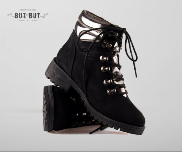 Konkurs Noworoczny - wygraj damskie, czarne trapery