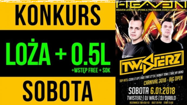Leszno: Wygraj lozę + 0.5L + darmowy wstęp, 18+