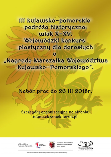 Konkurs plastyczny o Nagrodę Marszałka Województwa Kujawsko-Pomorskiego! - Gmina Koronowo