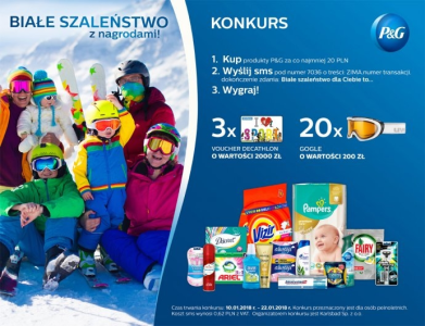 Konkurs "Białe szaleństwo z nagrodami" Carrefour