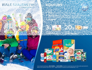 Konkurs "Białe szaleństwo z nagrodami" Carrefour