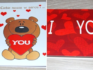 Wygraj kartki na Walentynki