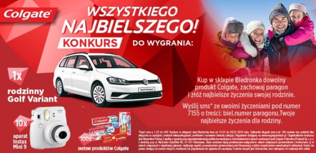 Konkurs "Wszystkiego najbielszego" Biedronka