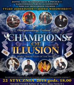 Suwałki: Wygraj bilety na "Mistrzowie iluzji" do godz. 12:00