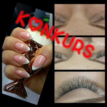 Konkurs "Walentynkowa stylizacja rzęs i paznokci"