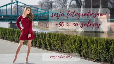 Wygraj sesję fotograficzną i - 50 % na zakupy w puczi-clothes.pl