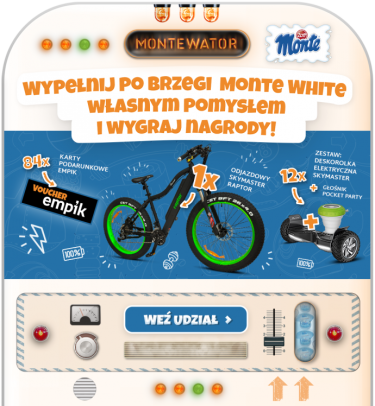 Konkurs "MONTEWATOR - Zaprojektuj wieczko Monte White"