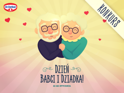 Konkurs "Dzień Babci i Dziadka z Dr. Oetkerem"
