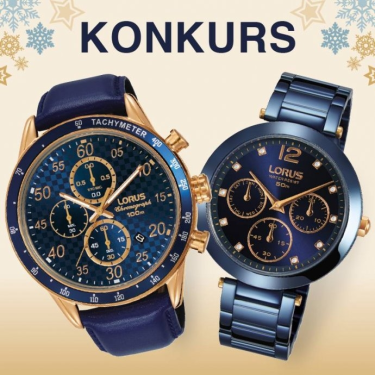 Konkurs fotograficzny "Podziel się fotą – wygraj zegarek Lorus!"