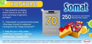 Konkurs "Somat" Biedronka